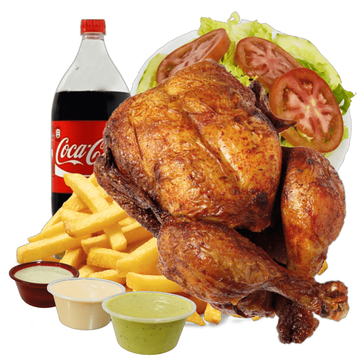 Maxipollo con refresco - Maxi Wasi
