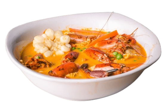 Chupe de langostinos